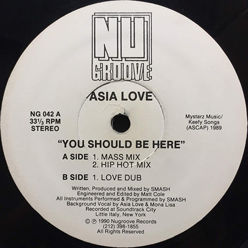 ASIA LOVE // YOU SHOULD BE THERE (3VER)