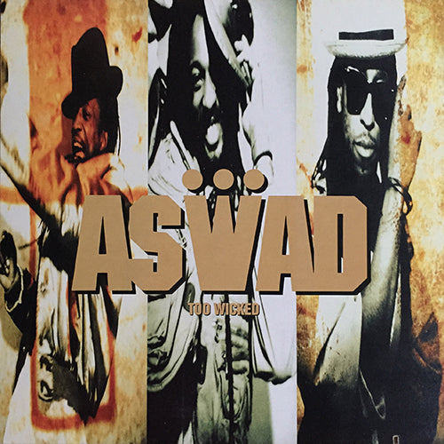 ASWAD // TOO WICKED (LP) inc. NEXT TO YOU / FIRE / BEST OF MY LOVE / SMILE etc...