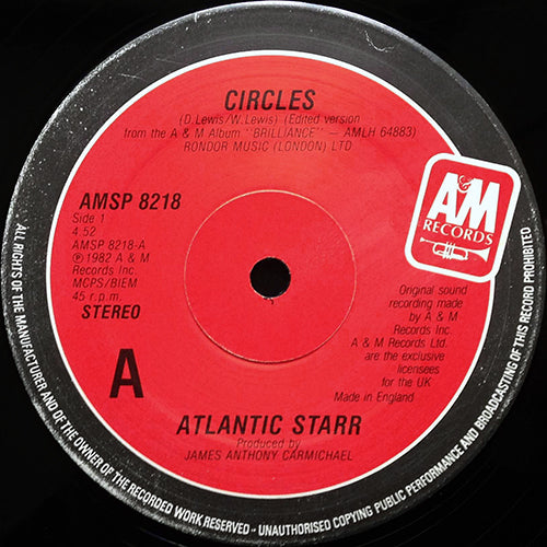 ■■Atlantic Starr / YOU 12” レコード■■ ATLANTIC STARR - YOU (EXTENDED MIX) - 12