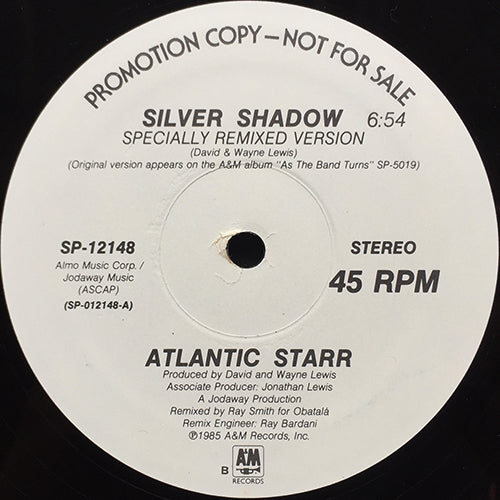ATLANTIC STARR // SILVER SHADOW (SPECIALLY REMIXED VERSION) (6:54) / (DUB VERSION) (5:13)