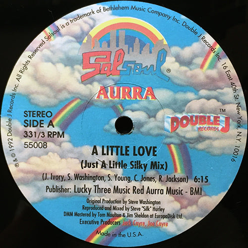 AURRA // A LITTLE LOVE (STEVE SILK HURLEY REMIX) (2VER)