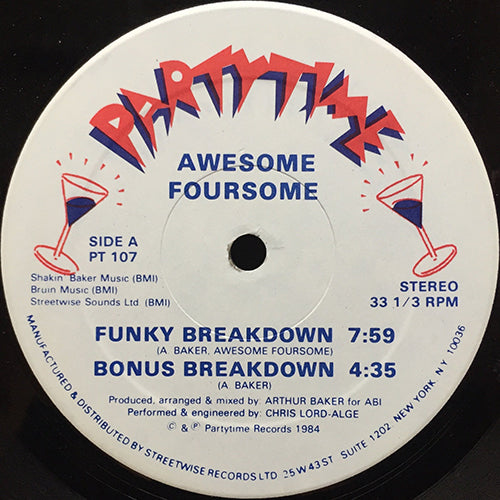 AWESOME FOURSOME // FUNKY BREAKDOWN (4VER)