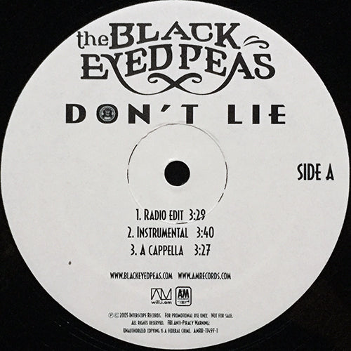 BLACK EYED PEAS // DON'T LIE (4VER)