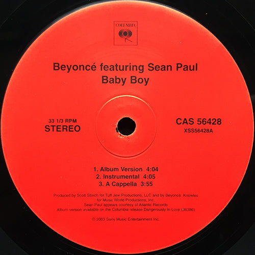 BEYONCE feat. SEAN PAUL // BABY BOY (3VER)
