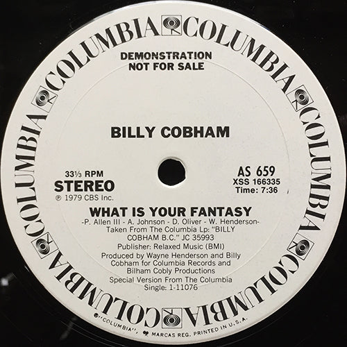 BILLY COBHAM // WHAT IS YOUR FANTASY (7:36)