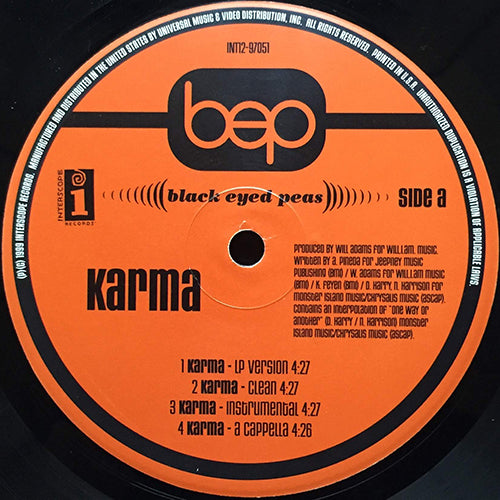 BLACK EYED PEAS // KARMA (5VER) / ONE WAY (3VER)