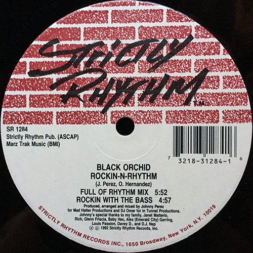 BLACK ORCHID // LOVE YOU MADLY (2VER) / ROCKIN-N-RHYTHM (2VER)