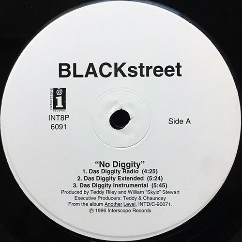 BLACKSTREET feat. QUEEN PEN // NO DIGGITY (DAS DIGGITY) (5VER) / FIX (LP VERSION)