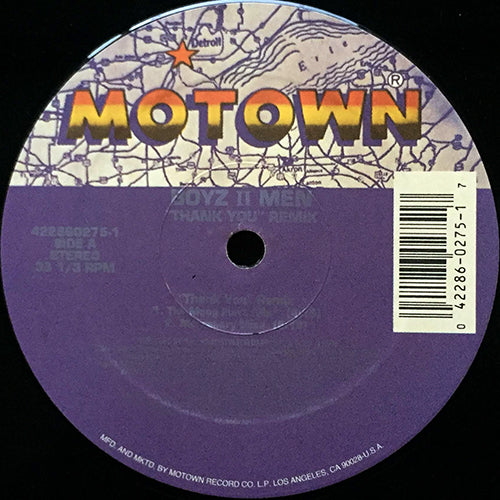 BOYZ II MEN // THANK YOU (REMIXES) (5VER)