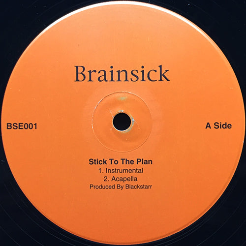 BRAINSICK // STICK TO THE PLAN (2VER) / SWIRVING TO THE MUSIC (2VER)