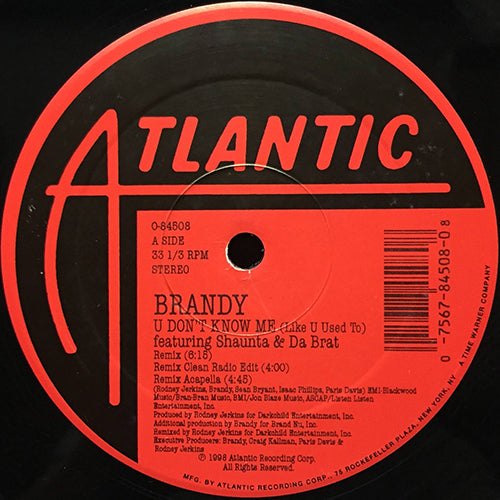 BRANDY feat. SHAUNTA & DA BRAT // U DON