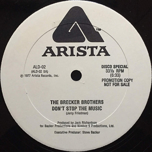 BRECKER BROTHERS // DON'T STOP THE MUSIC (6:33) / FINGER LICKIN' GOOD (3:58)