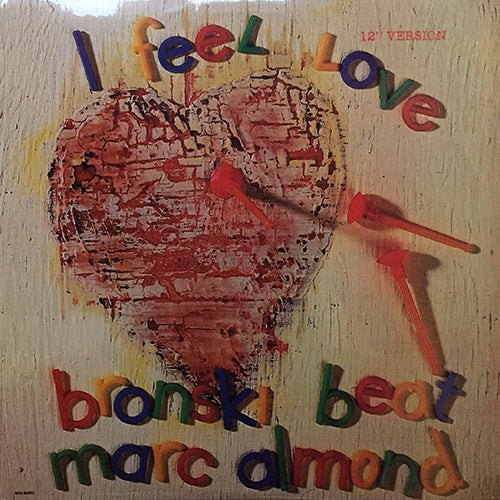 BRONSKI BEAT & MARC ALMOND // LOVE TO LOVE YOU BABY/I FEEL LOVE/JOHNNIE REMEMBER ME (THE SOURCE MIX) (10:10) / (THE CAKE MIX) (8:20)