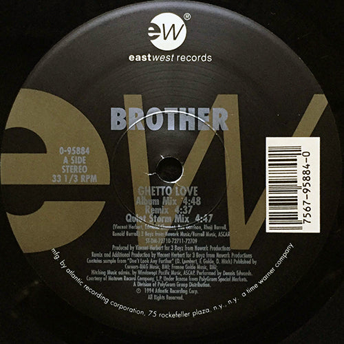 BROTHER // GHETTO LOVE (3VER)
