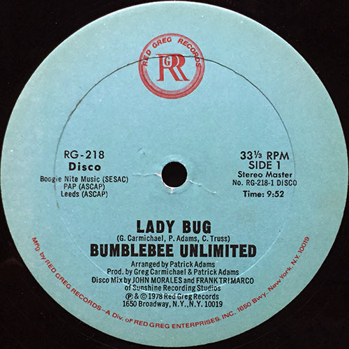 BUMBLEBEE UNLIMITED // LADY BUG (9:52/7:45)