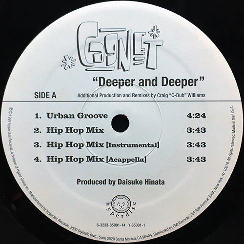 CAGNET // DEEPER AND DEEPER (8VER) – next records japan