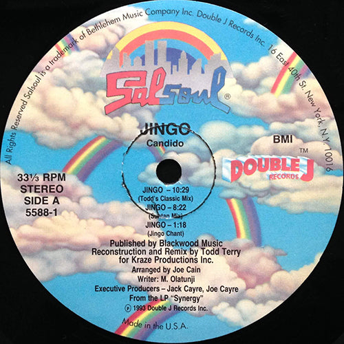 CANDIDO // JINGO (TODD TERRY REMIX) (6VER)