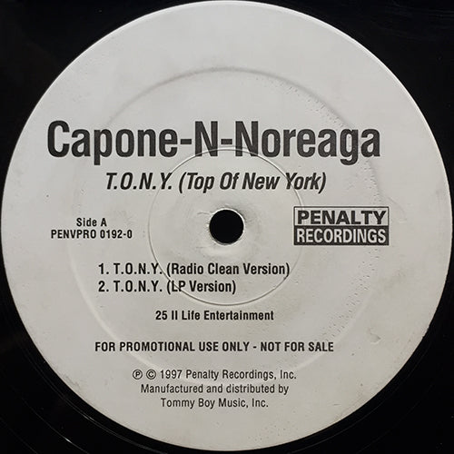 CAPONE-N-NOREAGA // T.O.N.Y. (TOP OF NEW YORK) (4VER)