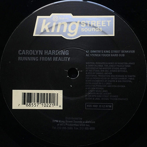 CAROLYN HARDING // RUNNING FROM REALITY (5VER)