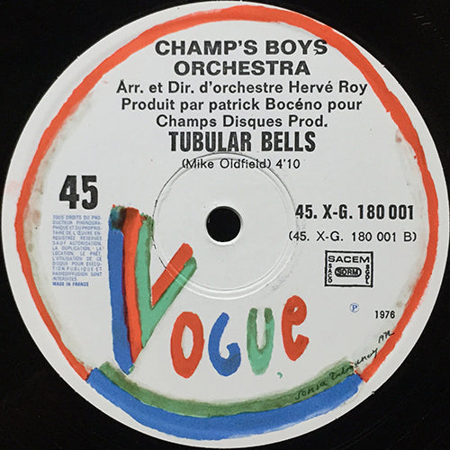 CHAMP'S BOYS ORCHESTRA // LAND OF MAKE BELIEVE (7:18) / TUBULAR BELLS (4:10)