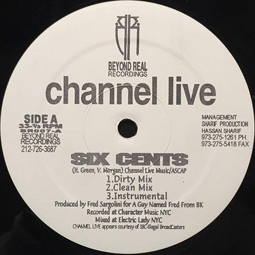 CHANNEL LIVE // SIX CENTS (3VER) / LIVE 4 HIP HOP (3VER)