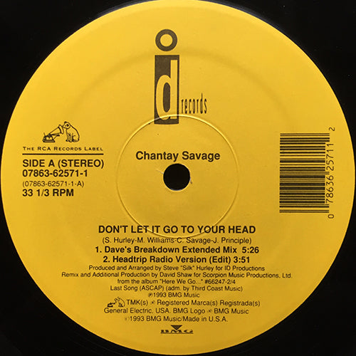 CHANTAY SAVAGE // DON'T LET IT GO TO YOUR HEAD (4VER)
