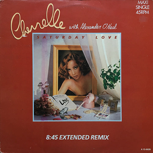 CHERRELLE with ALEXANDER O'NEAL // SATURDAY LOVE (EXTENDED) (8:45) / ACAPPELLA (3:30) / INST (4:55) / I DIDN'T MEAN TO TURN YOU ON (3:58)