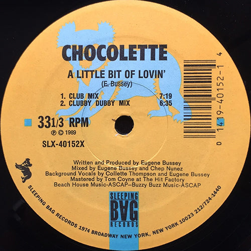 CHOCOLETTE // A LITTLE BIT OF LOVIN' (4VER)