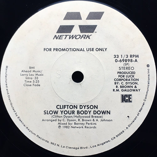 Clifton Dyson - 洋楽