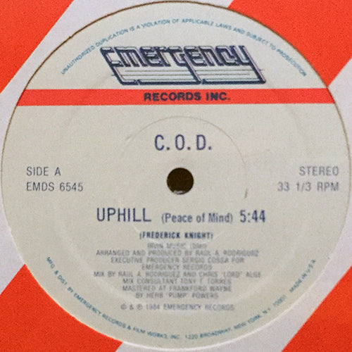 C.O.D. // UPHILL (PEACE OF MIND) (5:44) / (DUB MIX) (5:44)