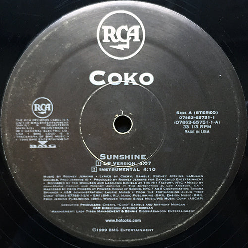 COKO // SUNSHINE (4VER)