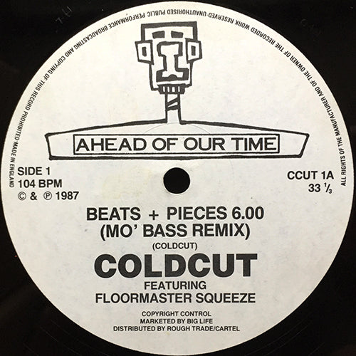 COLDCUT // BEATS + PIECES (MO' BASS REMIX) / THAT GREEDY BEAT
