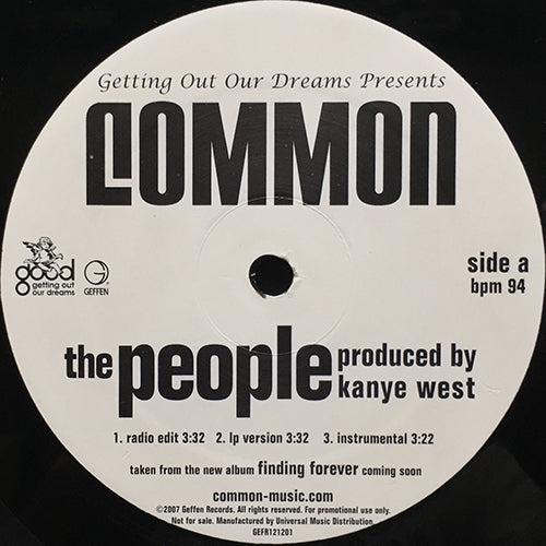 COMMON // THE PEOPLE (3VER) / THE GAME (3VER)