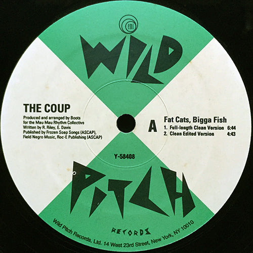 COUP // FAT CATS, BIGGA FISH (GET DOWN, GET DOWN) (4VER)