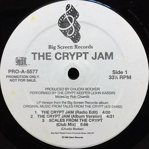 CRYPT KEEPER // THE CRYPT JAM (5VER) / SCALES FROM THE CRYPT