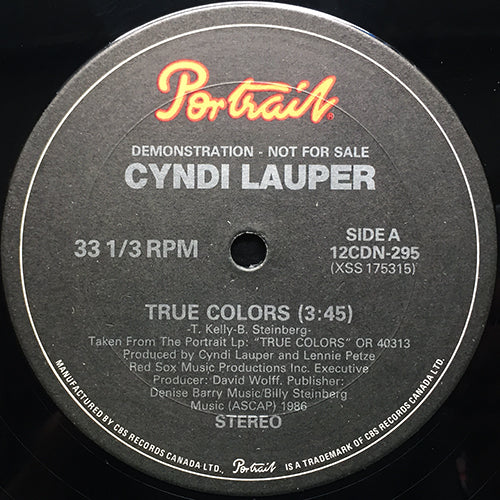 CYNDI LAUPER // TRUE COLORS (3:45)
