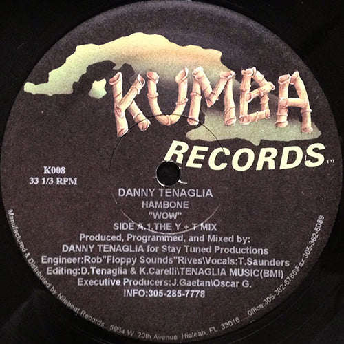 DANNY TENAGLIA - HAMBONE // WOW (2VER)