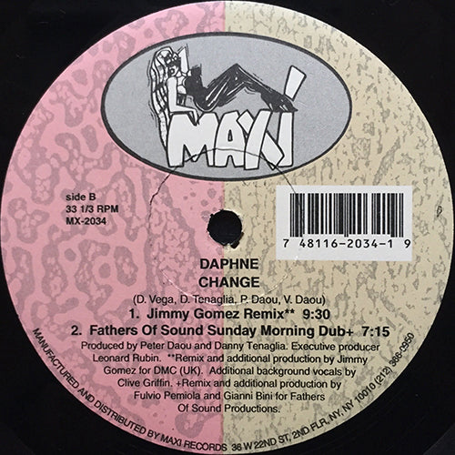 DAPHNE // CHANGE (REMIXES) (4VER)