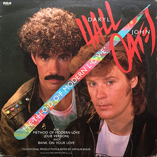 DARYL HALL & JOHN OATES // M.E.T.H.O.D. OF MODERN LOVE (7:20) / DUB (6:18) / BANK ON YOUR LOVE (4:37)