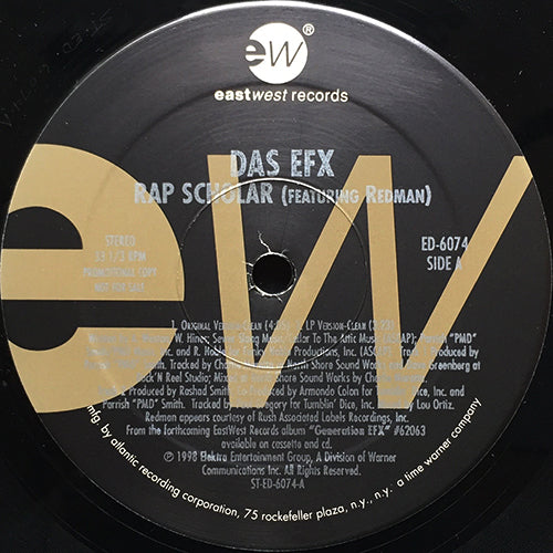DAS EFX feat. REDMAN // RAP SCHOLAR (4VER)
