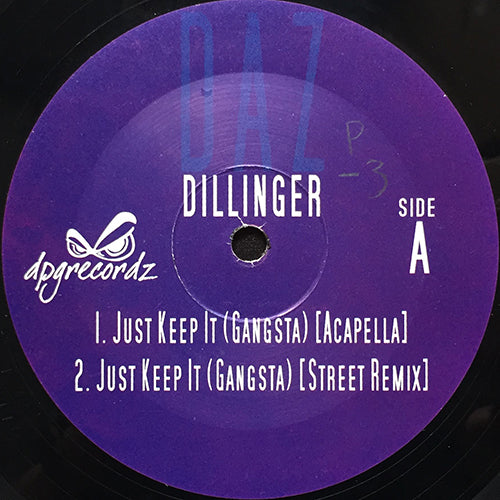 DAZ DILLINGER // JUST KEEP IT (GANGSTA) (8VER)