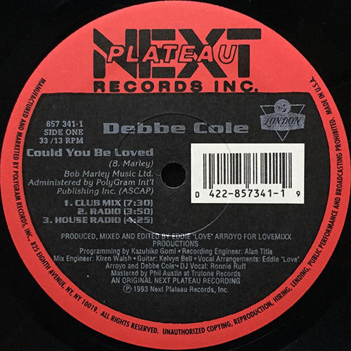 DEBBE COLE // COULD YOU BE LOVED (5VER)