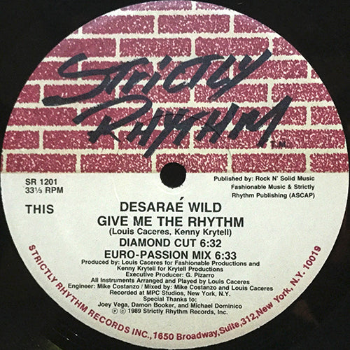 DESARAE WILD // GIVE ME THE RHYTHM (5VER)