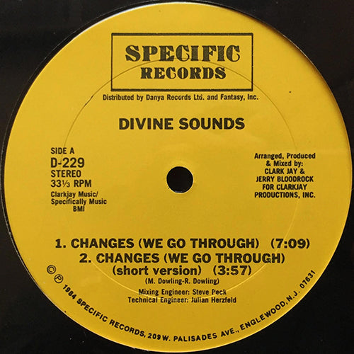 DIVINE SOUNDS // CHANGES (WE GO THROUGH) (3VER) / DO OR DIE BED STY
