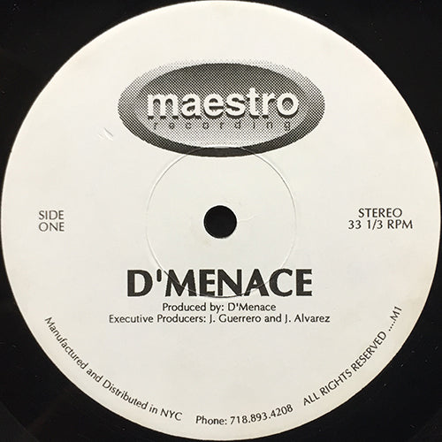 D'MENACE // DEEP MENACE (4VER)