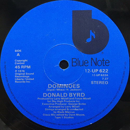 DONALD BYRD // DOMINOES (7:37) / WIND PARADE (6:06)