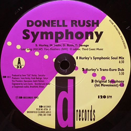 DONELL RUSH // SYMPHONY (5VER)