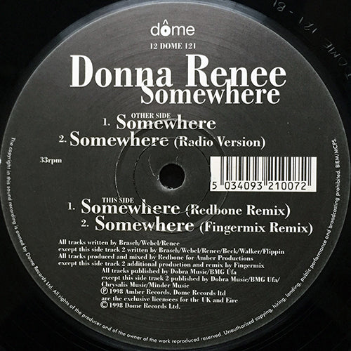 DONNA RENEE // SOMEWHERE (4VER)