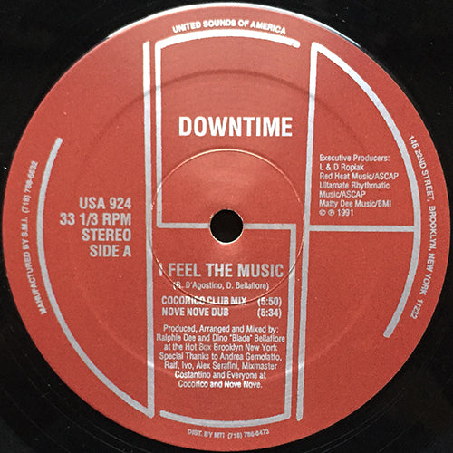 DOWNTIME // I FEEL THE MUSIC (2VER) / TIRED OF TRYING (2VER)