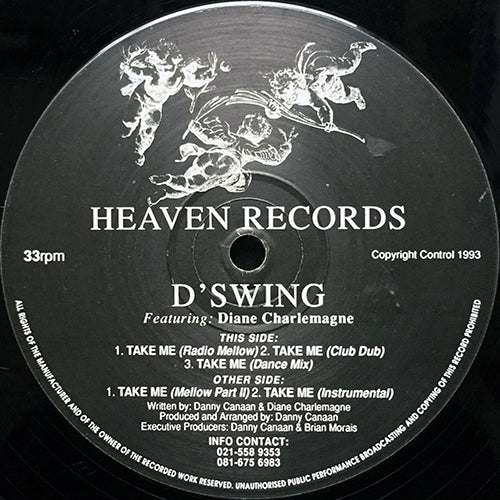 D'SWING feat. DIANE CHARLEMAGNE // TAKE ME (5VER)